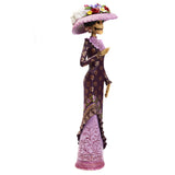 Catrina en Día de Muertos - Ceramic Sculpture - Mexican Folk Art - Cactus Fine Art