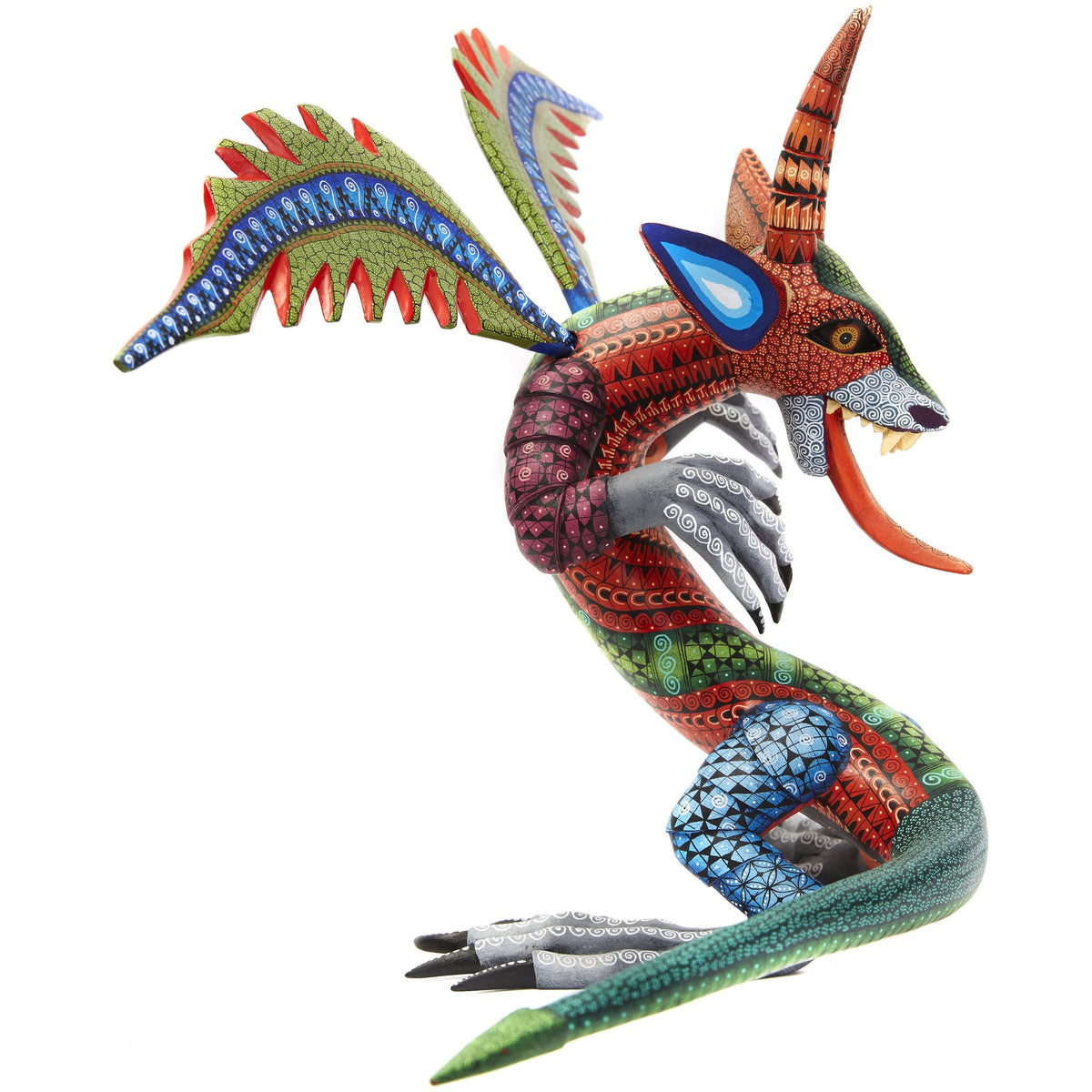 Dragon Fantastico - Fantastic Dragon Alebrije - Mexican Folk Art | Cactus Fine Art