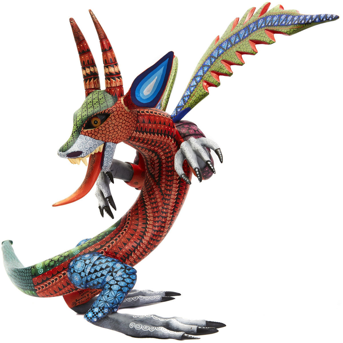 Dragon Fantastico - Fantastic Dragon Alebrije - Mexican Folk Art | Cactus Fine Art