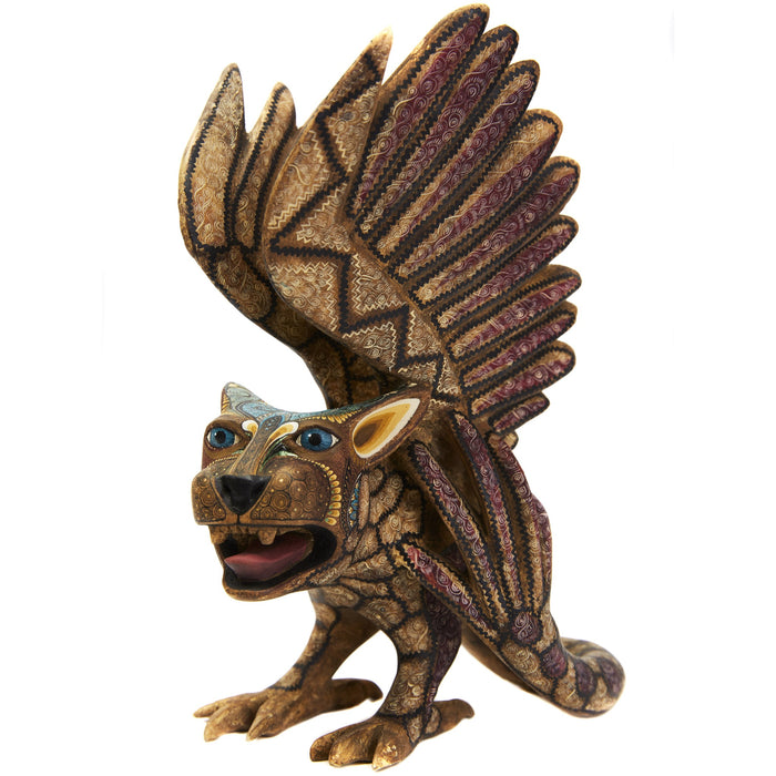 Fusion de Animales - Jaguar - Eagle - Fish Alebrije - Mexican Folk Art | Cactus Fine Art