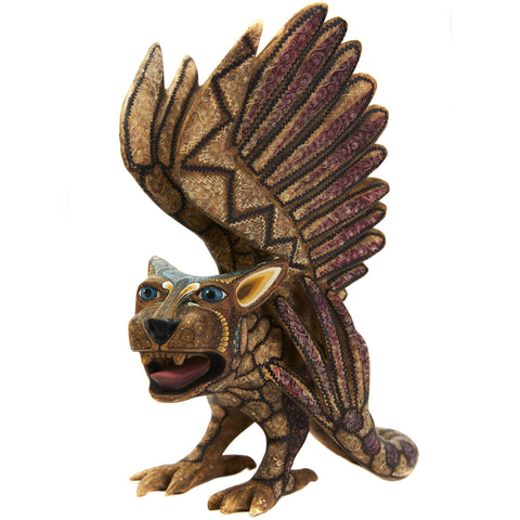 Fusion de Animales - Jaguar - Eagle - Fish Alebrije - Mexican Folk Art | Cactus Fine Art