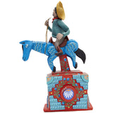 Charro / Mexican Mechanical Folk Art Carton Sculpture