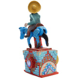 Charro / Mexican Mechanical Folk Art Carton Sculpture