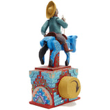 Charro / Mexican Mechanical Folk Art Carton Sculpture