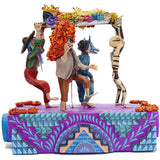 Sepelio Feliz - Happy Burial / Mexican Mechanical Folk Art Carton Sculpture