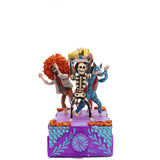 Sepelio Feliz - Happy Burial / Mexican Mechanical Folk Art Carton Sculpture