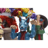 Sepelio Feliz - Happy Burial / Mexican Mechanical Folk Art Carton Sculpture