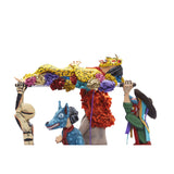 Sepelio Feliz - Happy Burial / Mexican Mechanical Folk Art Carton Sculpture