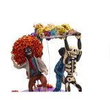 Sepelio Feliz - Happy Burial / Mexican Mechanical Folk Art Carton Sculpture