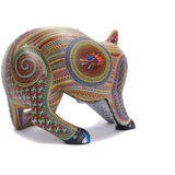 Coyote Rojo - Red Coyote - Mexican Folk Art | Cactus Fine Art