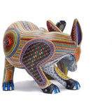 Coyote Rojo - Red Coyote - Mexican Folk Art | Cactus Fine Art