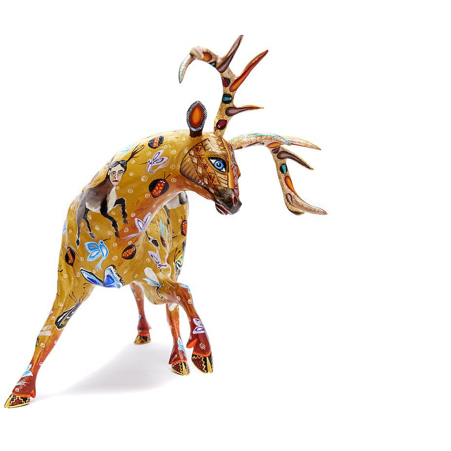 Venado Nahual - Nahual Deer Mexican Folk Art | Cactus Fine Art