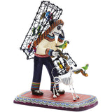 Vendedor de pájaros - Bird seller - Mexican Folk Art | Cactus Fine Art