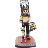 Vendedor de pájaros - Bird seller - Mexican Folk Art | Cactus Fine Art