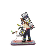 Vendedor de pájaros - Bird seller - Mexican Folk Art | Cactus Fine Art