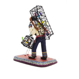 Vendedor de pájaros - Bird seller - Mexican Folk Art | Cactus Fine Art