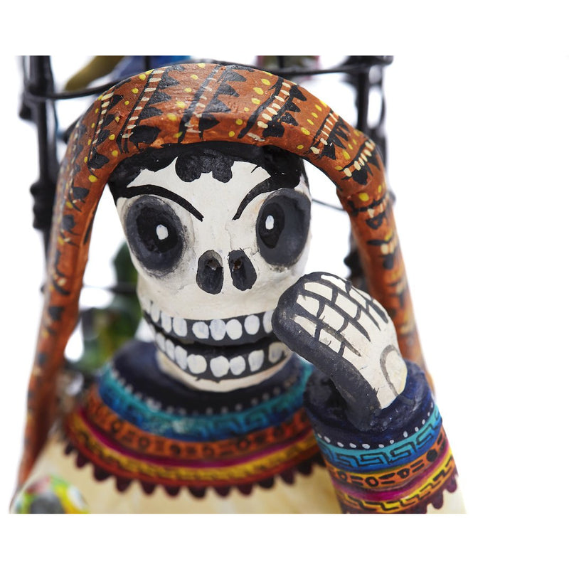 Vendedor de pájaros - Bird seller - Mexican Folk Art | Cactus Fine Art