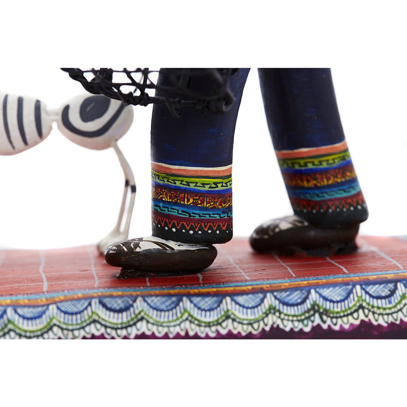 Vendedor de pájaros - Bird seller - Mexican Folk Art | Cactus Fine Art
