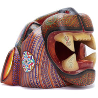 Mascara Jaguar - Jaguar Mask - Mexican Folk Art | Cactus Fine Art