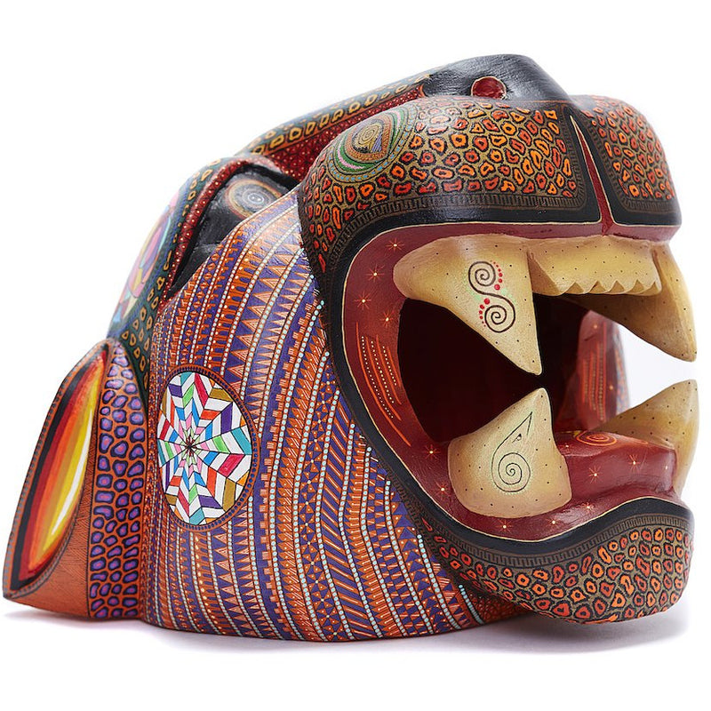 Mascara Jaguar - Jaguar Mask - Mexican Folk Art | Cactus Fine Art