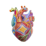 Corazón Zapoteco - Zapotec Heart  - Mexican Folk Art | Cactus Fine Art