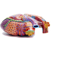 Corazón Zapoteco - Zapotec Heart  - Mexican Folk Art | Cactus Fine Art