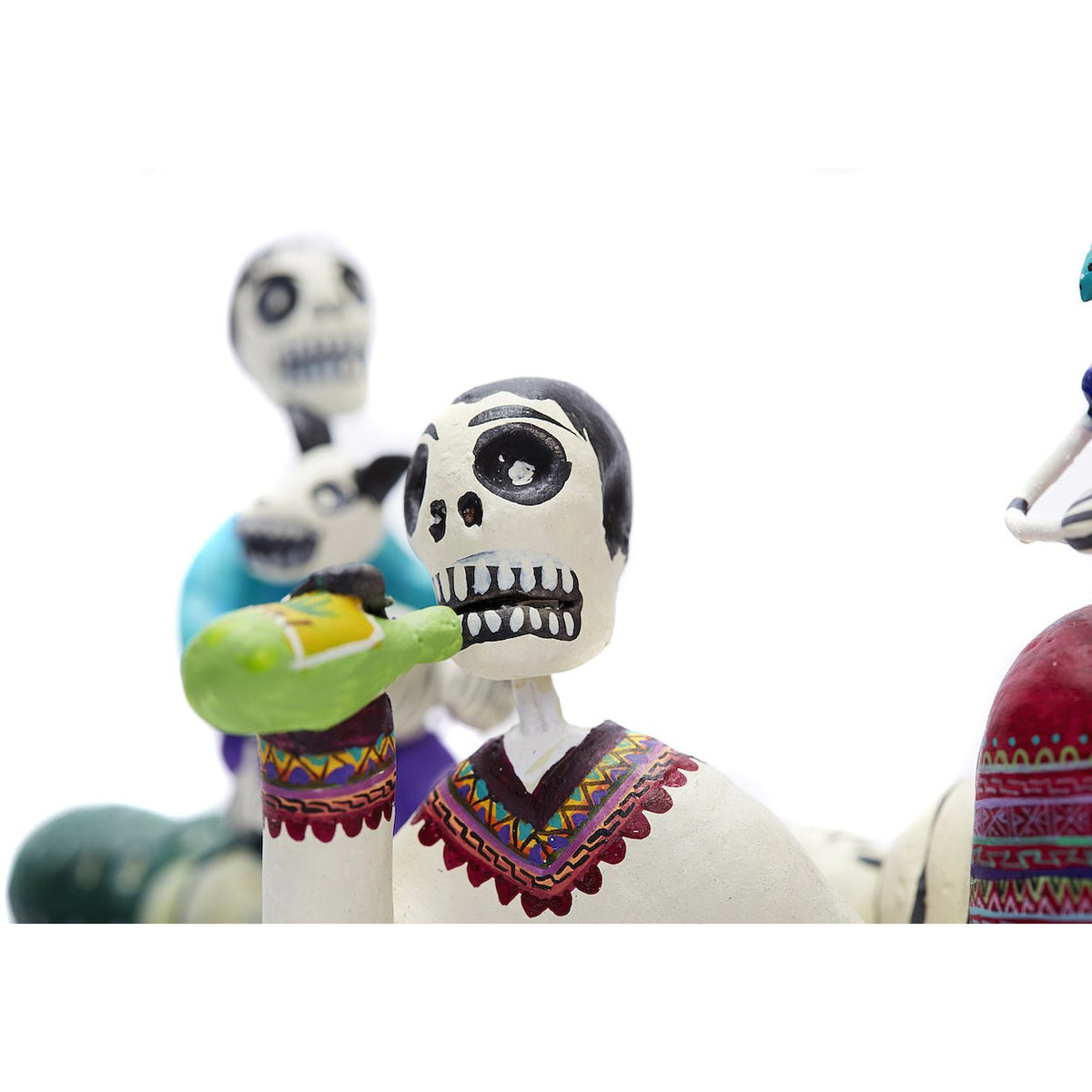 Familia del Mezcal - Mezcal Family - Mexican Folk Art | Cactus Fine Art