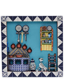 Cuadro Cocina Talavera - Talavera Kitchen Picture - Mexican Folk Art | Cactus Fine Art