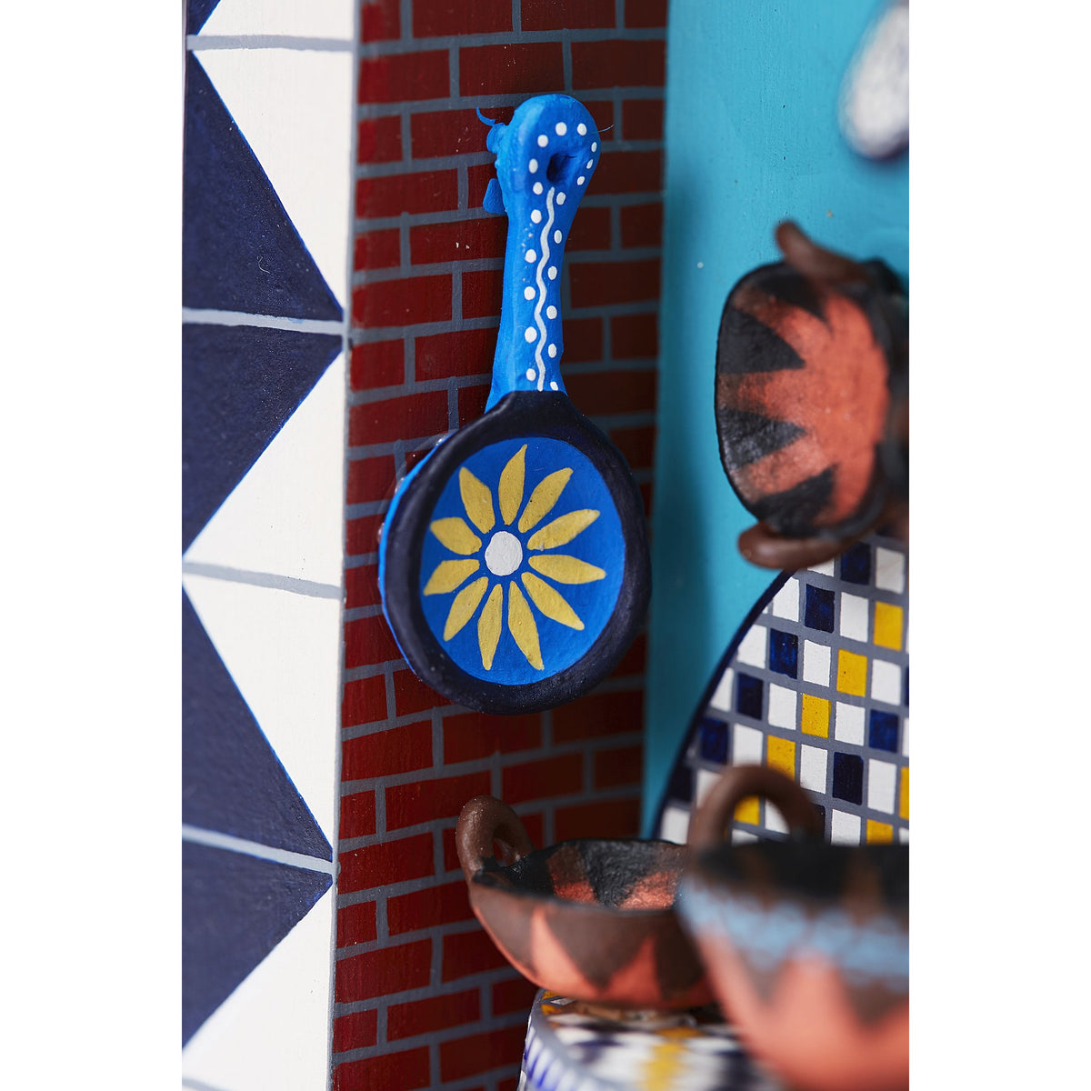 Cuadro Cocina Talavera - Talavera Kitchen Picture - Mexican Folk Art | Cactus Fine Art
