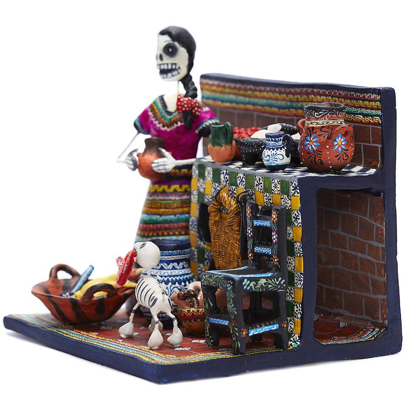 Cocina de Puebla - Puebla Kitchen - Mexican Folk Art | Cactus Fine Art