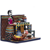 Cocina de Puebla - Puebla Kitchen - Mexican Folk Art | Cactus Fine Art