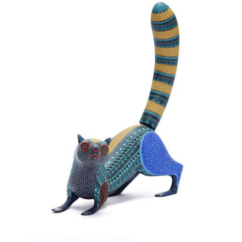 Nutria Azul - Blue Wood Otter - Mexican Folk Art | Cactus Fine Art