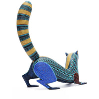Nutria Azul - Blue Wood Otter - Mexican Folk Art | Cactus Fine Art