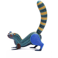 Nutria Azul - Blue Wood Otter - Mexican Folk Art | Cactus Fine Art
