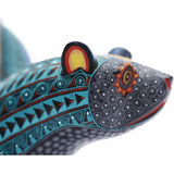 Nutria Azul - Blue Wood Otter - Mexican Folk Art | Cactus Fine Art
