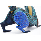 Nutria Azul - Blue Wood Otter - Mexican Folk Art | Cactus Fine Art