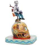 Vueltas de la muerte - Turns of death - Mexican Mechanical Folk Art Carton Sculpture
