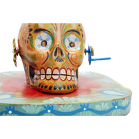 Vueltas de la muerte - Turns of death - Mexican Mechanical Folk Art Carton Sculpture