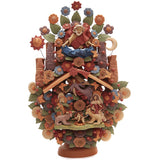 Arbol Nacimiento - Tree birth / Ceramics Mexican Folk Art Clay