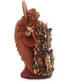 Angel de la vida - Angel of the life  / Ceramics Mexican Folk Art Clay
