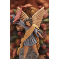 Angel de la vida - Angel of the life  / Ceramics Mexican Folk Art Clay