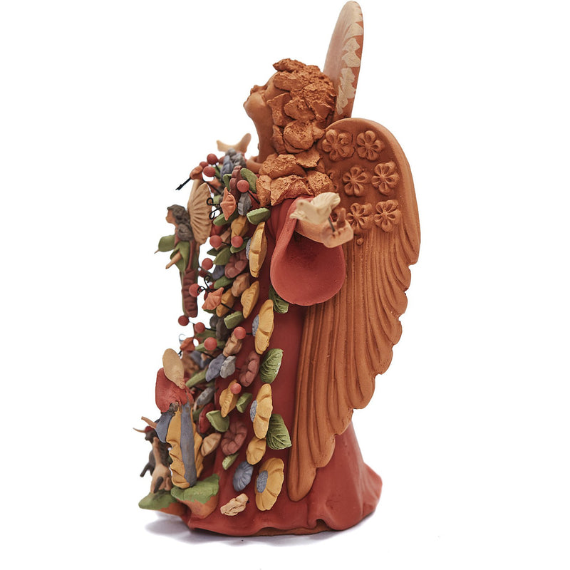Angel Místico - Mistic Angel  / Ceramics Mexican Folk Art Clay