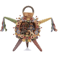 Piñata Natividad Pequeña - Little Nativity Piñata  / Ceramics Mexican Folk Art Clay