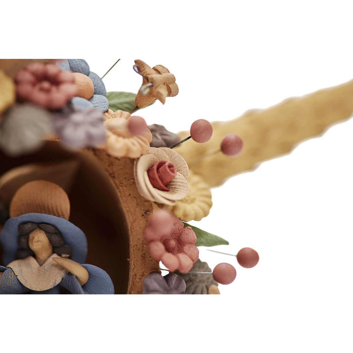 Piñata Natividad Pequeña - Little Nativity Piñata  / Ceramics Mexican Folk Art Clay