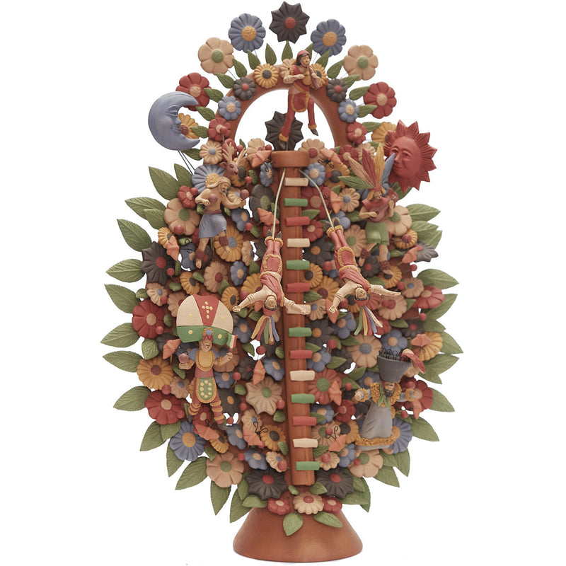 Arbol de Danzantes -  Dancers Tree  / Ceramics Mexican Folk Art Clay