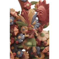 Arbol de Danzantes -  Dancers Tree  / Ceramics Mexican Folk Art Clay