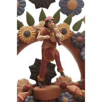 Arbol de Danzantes -  Dancers Tree  / Ceramics Mexican Folk Art Clay