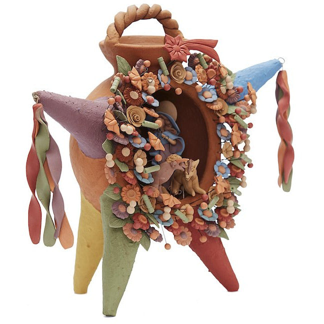 Piñata Natividad Grande - Big Nativity Piñata  / Ceramics Mexican Folk Art Clay