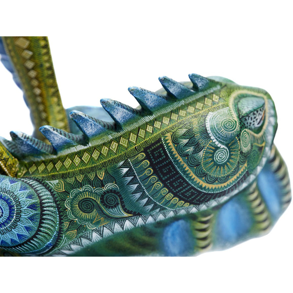 Iguana Amigable - Friendly Iguana  - Mexican Folk Art | Cactus Fine Art
