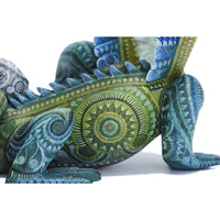 Iguana Amigable - Friendly Iguana  - Mexican Folk Art | Cactus Fine Art